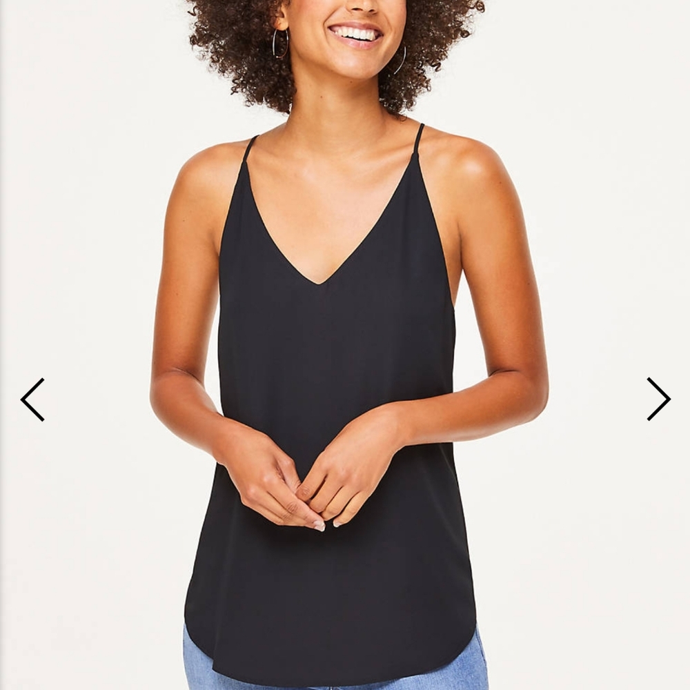 LOFT Noodle Strap Top